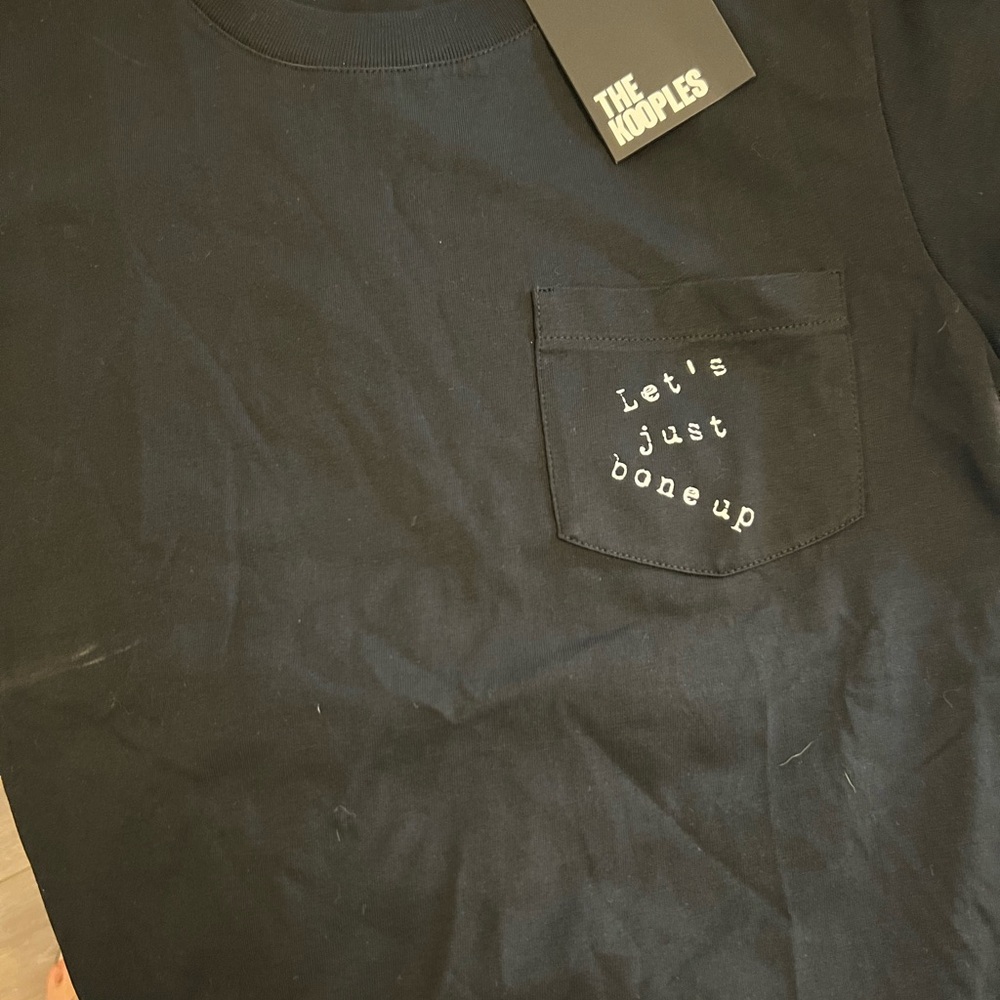 The Kooples Classic Black Tee